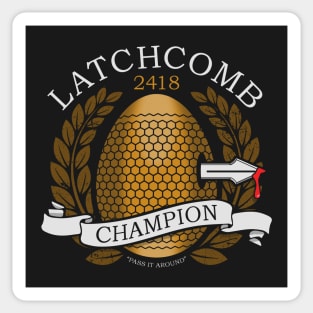 Latchcomb Champion Sticker